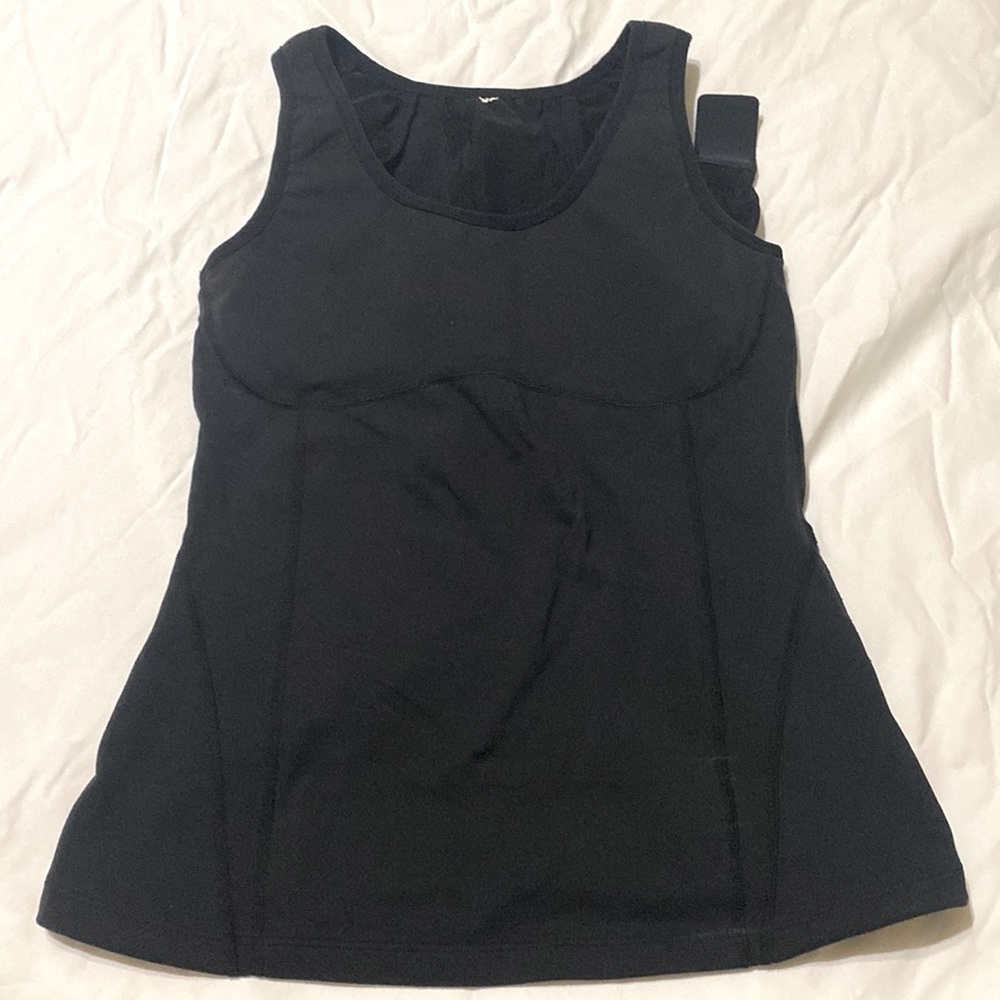 Workout shirt with built in bra